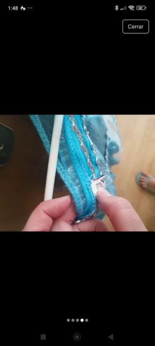 Disfraz Elsa Frozen Talla 110