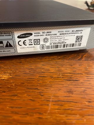 Lettore Blu-ray Samsung BD-J5500