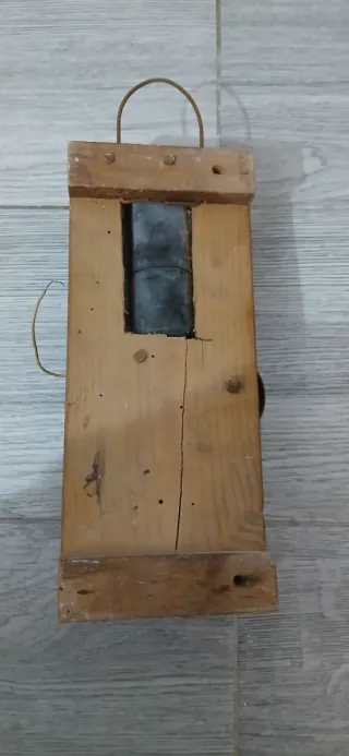 Reloj antiguo y timbre