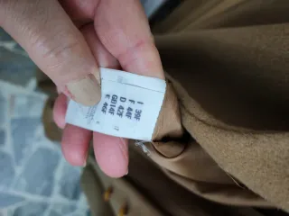 Cappotto donna VIOLA pura lana beige