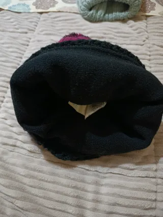 Gorro tejido pompom doble afelpado