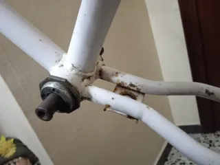 Chasis GAC Akimoto BMX Blanco