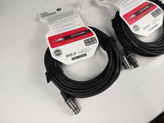 2 Cabos XLR Gator CableWorks 15 m NOVOS