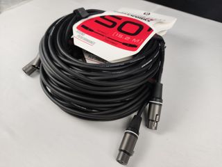 2 Cabos XLR Gator CableWorks 15 m NOVOS