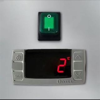 Vitrina Tapas Industrial 2000mm