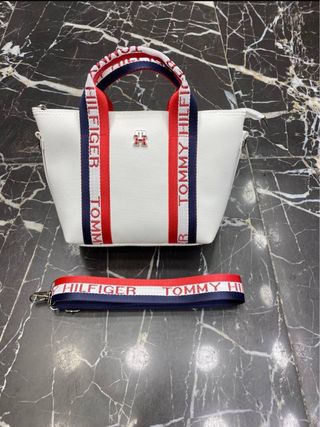 Bolso Blanco Multicolor