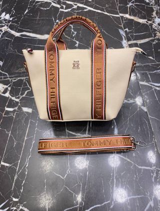Bolso Beige y Marrón