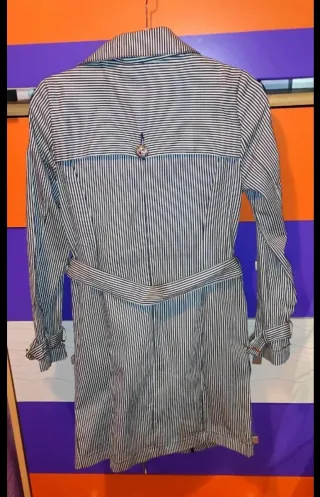 Gabardina marinera rayas Talla 38