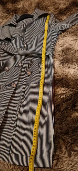 Gabardina marinera rayas Talla 38