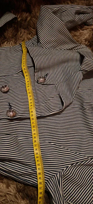 Gabardina marinera rayas Talla 38