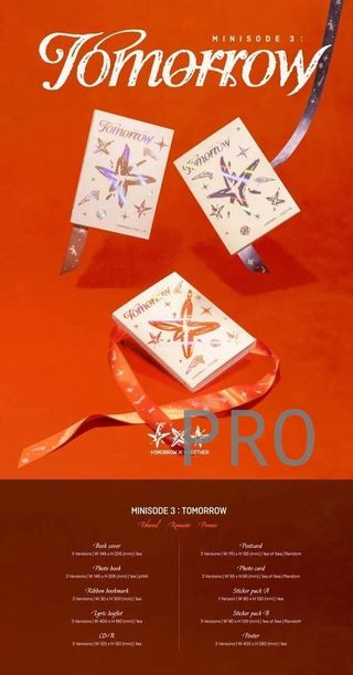 Tomorrow x Together (TxT) -Minisode 3: TOMORROW (6th Mini Album) - Opción: Promise (marrón)