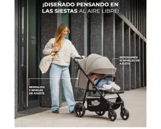 Kinderkraft TRIG 3, Silla de Paseo, Ligera.