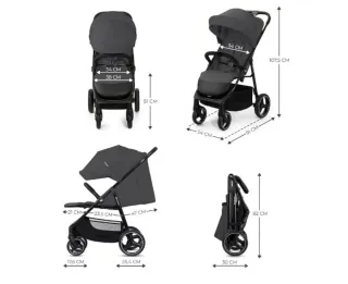 Kinderkraft TRIG 3, Silla de Paseo, Ligera.