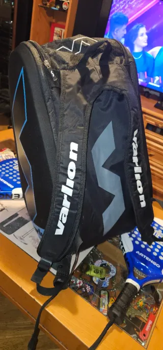 Mochila Pádel Varlion Negra y Azul