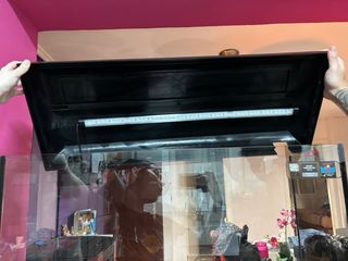 Acuario ICA con iluminación.