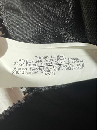 Mochila mini Primark estampado leopardo