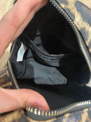 Mochila mini Primark estampado leopardo