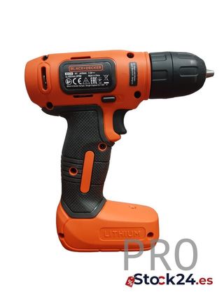 Taladro bateria litio BLACK+DECKER BDCD8-QW 7.2V