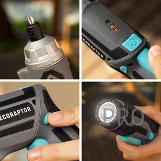 Destornillador Eléctrico CecoRaptor Perfect Work 360 Advance.