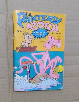 Lotto 5 Fumetti Vintage: Pantera Rosa, Tiramolla e