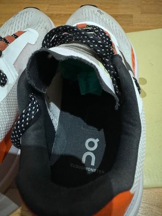 Zapatilla On Running Naranja/Blanco