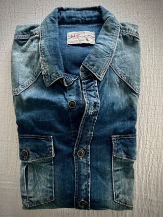 Camisa vaquera de la marca mango Mango