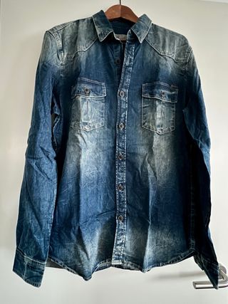 Camisa vaquera de la marca mango Mango