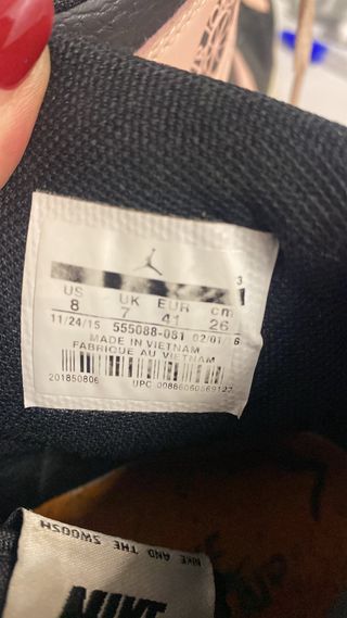 Nike Air Jordan Talla 41