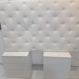 Conjunto Cabezero Mesillas