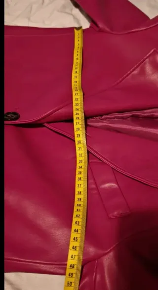 Americana efecto piel fucsia Talla S