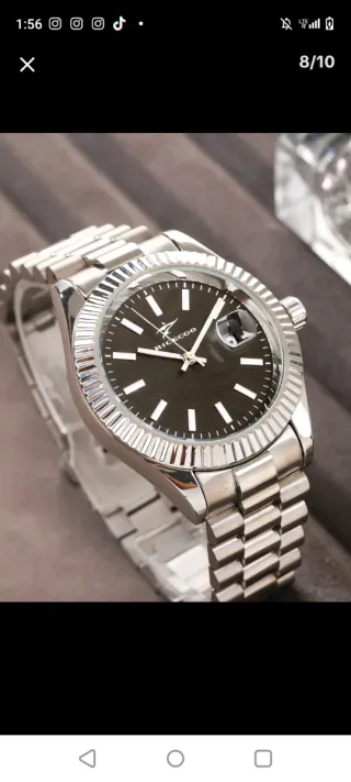 Reloj RICEGO Plata y Gris