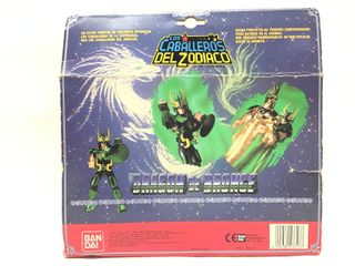 juguete cine y tv bandai los caballeros del zodiaco dragon de bronce (falta 1 pieza)