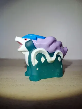 Pokémon finger puppet / toy / figure Suicune clear