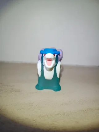 Pokémon finger puppet / toy / figure Suicune clear