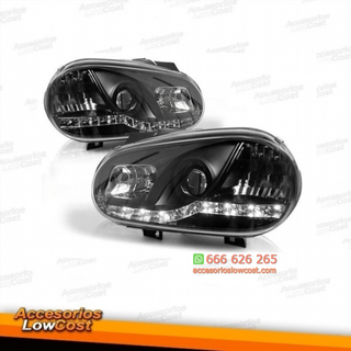 FAROS DELANTEROS LUZ DIURNA LED GOLF IV97-03