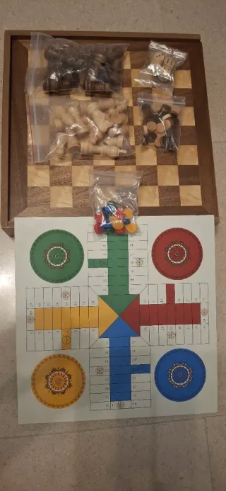 Parchís, Oca, Escalera. Aquamarine Games Clásicos.