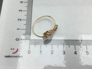 anillo oro 18k con piedra
