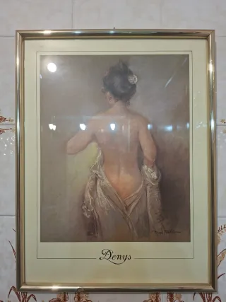 Cuadro Denys mujer desnuda