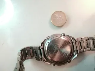 Reloj Racer Cronógrafo Azul y Plateado