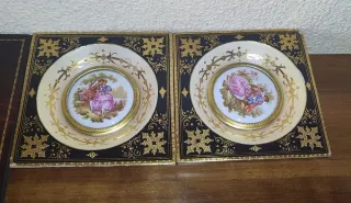 Cuadros decorativos con porcelana