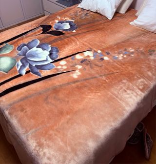 Manta LUXOR 62 Fleece Naranja y Azul