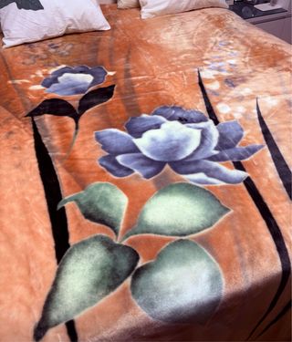 Manta LUXOR 62 Fleece Naranja y Azul