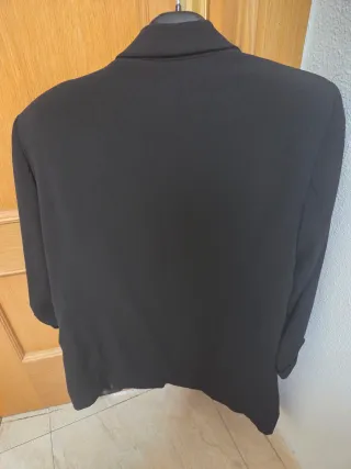 Americana Zara Negra Mujer