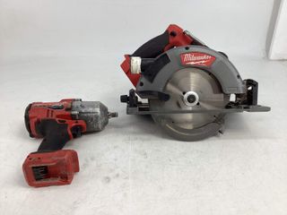 sierra circular milwaukee m18 fcsg66 8.0mah + m18 fhiwf12