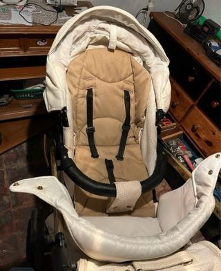 Carro Junama Blanco y Dorado