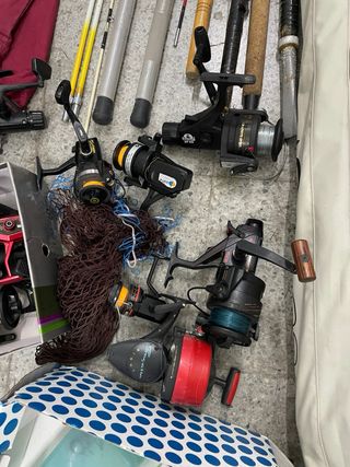Pack Cañas y Carretes de Pesca