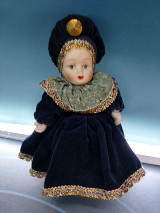 Bambole veneziane in porcellana