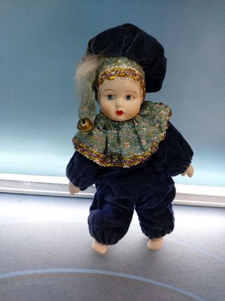 Bambole veneziane in porcellana