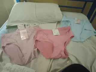 Conjunto 3 Cuecas Nylon Novas - Tamanho 2XL