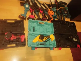 Lote herramientas motosierras desguace reparación